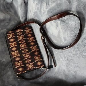 Cotton Crossbody, clutch.